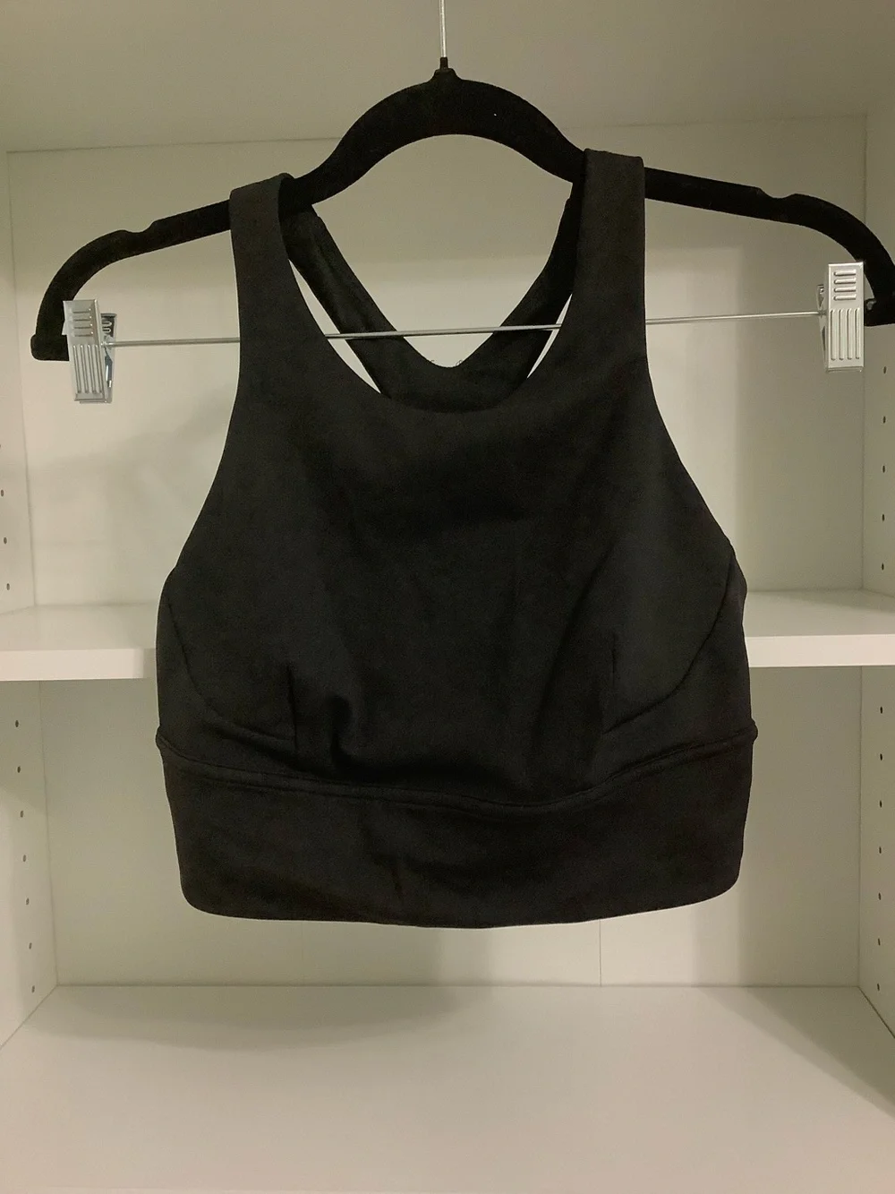 lululemon athletica Black High-Neck Sports Bra